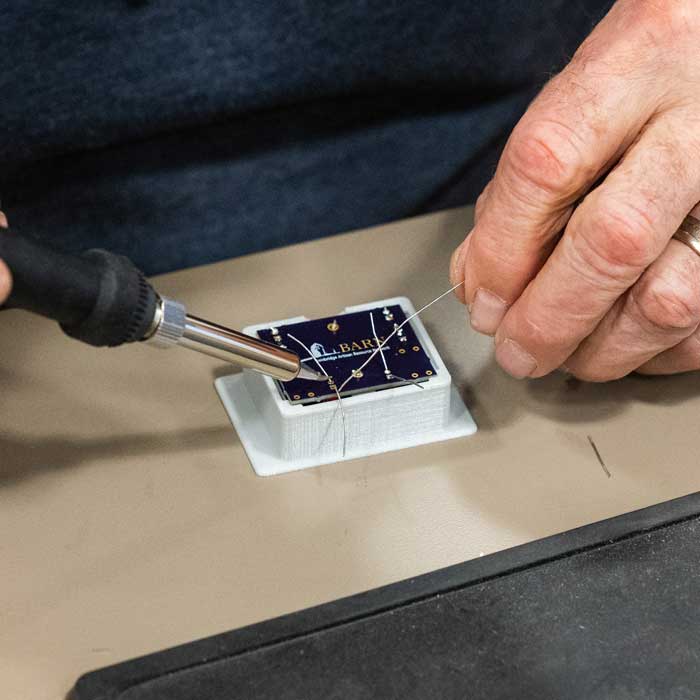 Electronic soldering