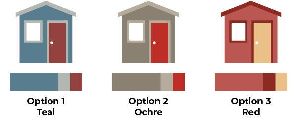 Tiny House Color Options 2023