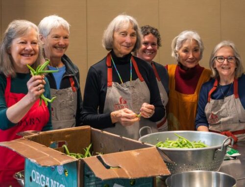 Volunteers Serve Up Sides for a Heartwarming Holiday Meal