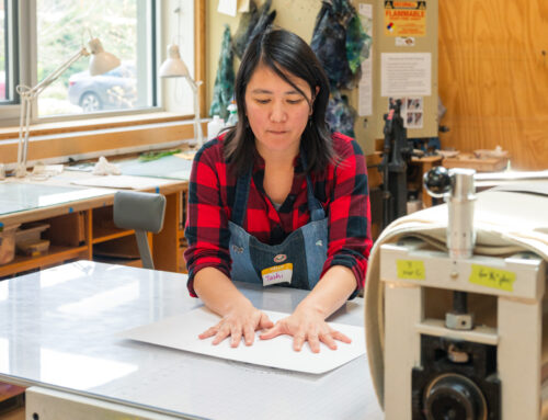 The Printmaker’s Path: Yoshi Nakagawa Brings Rare Etching Workshop to BARN
