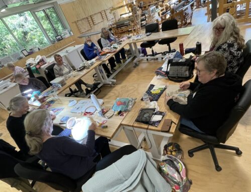 Fiber: Virtual Slow Stitch – In Person!