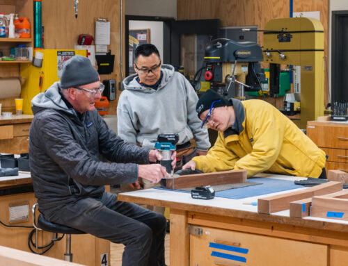 Woodworkers Gain Skills Through Community Service