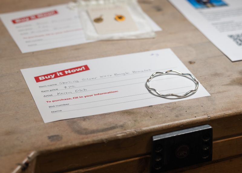 Night at BARN in the Jewelry Studio