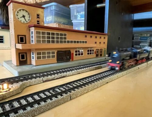 All Aboard: Metal Fabrication Lead Andy Dupree Brings His Train Collection to The Commons