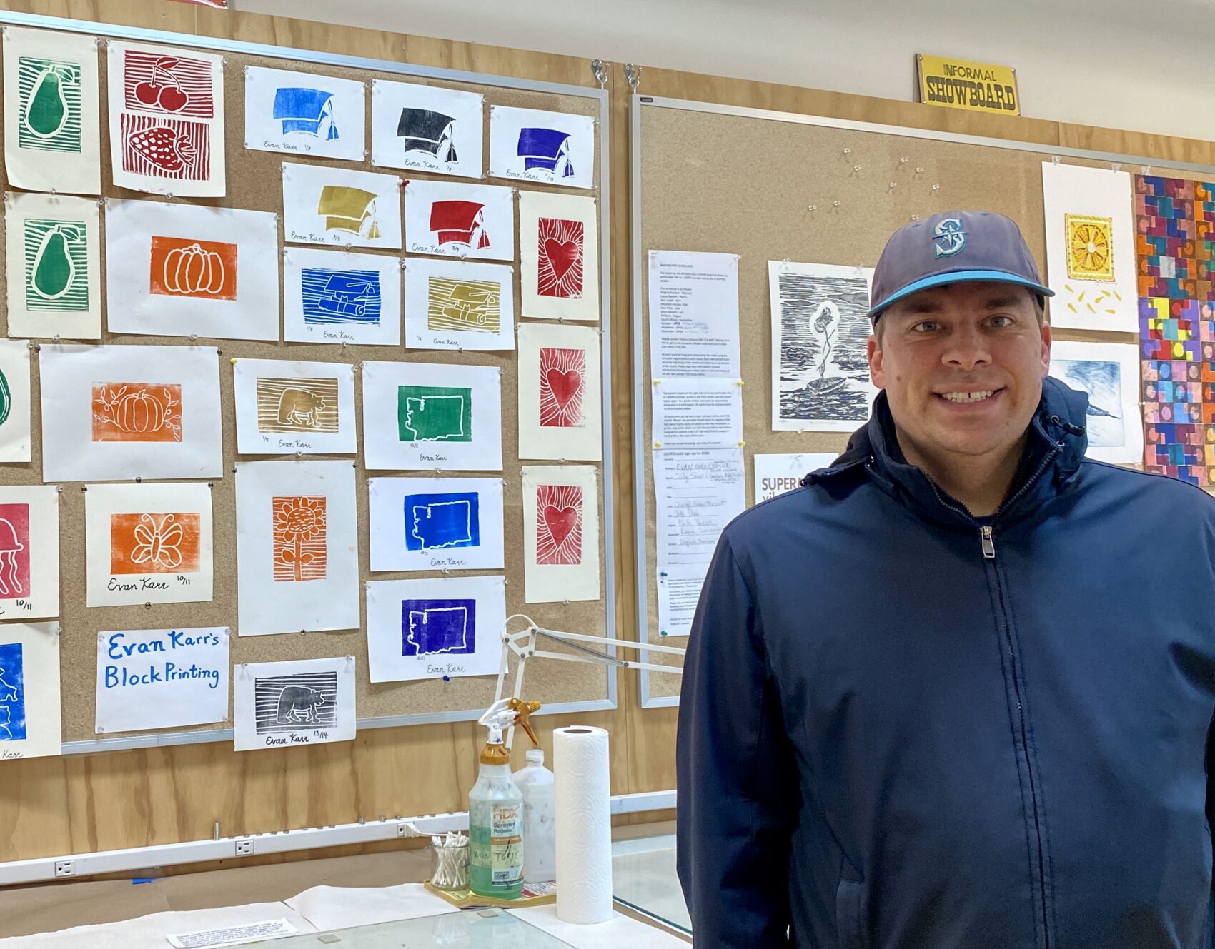 Evan Karr in Print & Book Arts