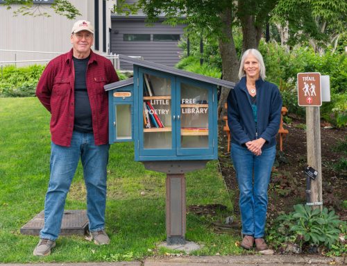 BARN-Built Poetry Library Opens in Bainbridge Town Square